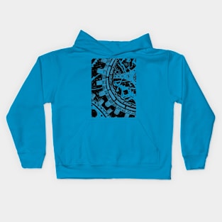 Steampunk Gears Kids Hoodie